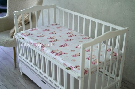 Матрас детский Baby Comfort Соня №8 (120*60*8 см) Зайки (девочка). Одесса. фото 1 Матрас детский Baby Comfort Соня №8 (120*60*8 см) Зайки (девочка). Одесса. фото 1