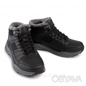 Skechers Relaxed Fit®: Benago — Voren (66199 BLK) чоловічі черевики чорного коль. . фото 1