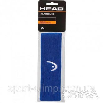 Налобник HEAD Headband стильно виглядає на спортсмена і не заважає рухам гравця.. . фото 1