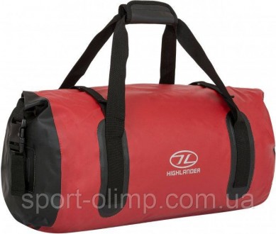 Сумка дорожная водозащитная Highlander Mallaig 35L Red (DB107-RD) имеет 100% вод. . фото 2