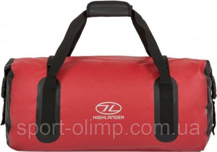 Сумка дорожная водозащитная Highlander Mallaig 35L Red (DB107-RD) имеет 100% вод. . фото 3