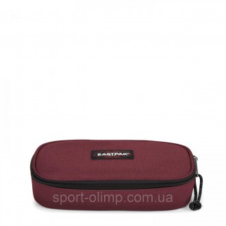 Пенал Eastpak OVAL SINGLE Бордовый One size (7dEK00071723S One size). Шостка. фото 1 Пенал Eastpak OVAL SINGLE Бордовый One size (7dEK00071723S One size). Шостка. фото 1