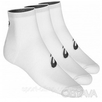 Шкарпетки Asics Quarter Sock 3-pack white — 155205-0001 На тренуваннях ви . . фото 1