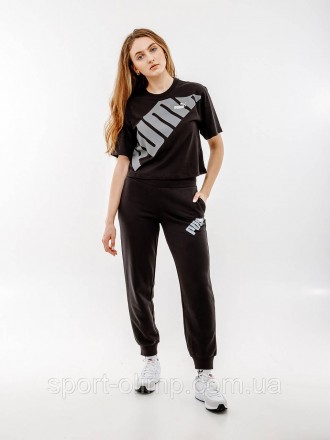 Футболка Puma POWER Cropped Tee Эта модель сочетает в себе современный дизайн и . . фото 5