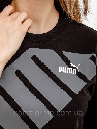 Футболка Puma POWER Cropped Tee Эта модель сочетает в себе современный дизайн и . . фото 4