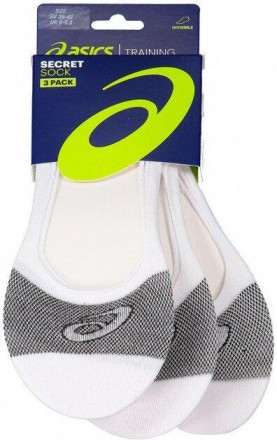  Функціональний набір з трьох пар легких шкарпеток Asics Secret Sock 3-pack whit. . фото 6