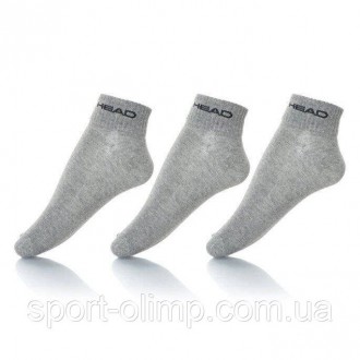 Эти высококачественные носки Head Sneaker Unisex 3-pack gray — 761011001-4. . фото 5