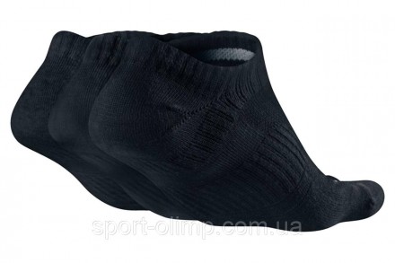 Комплект шкарпеток від Nike Dri-Fit Lightweight 3-pack black — SX4846-001 . . фото 3