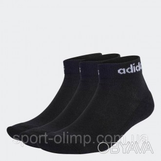 Не слишком короткие и не слишком высокие носки adidas Linear Cushioned отлично п. . фото 1