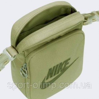 Сумка на плече Nike NK NK HERITAGE CROSSBODY - MTLC M 4L Хакі 18x7,5x23 см (FB30. . фото 5