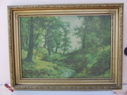 Репродукція з рамою. на холсті роз. 70х50 см. 1970 роки.. . фото 3 Репродукція з рамою. на холсті роз. 70х50 см. 1970 роки.. . фото 3