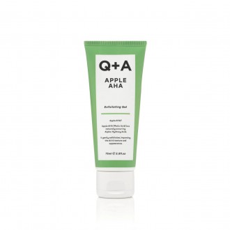 Отшелушивающий гель для лица Q+A Apple AHA Exfoliating Gel содержит сбалансирова. . фото 2