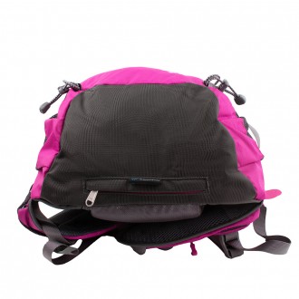 "Зовнішні розміри рюкзака: 32*50*19 см. Об'єм: 30 л. Колір: рожевий. Спинка повн. . фото 6