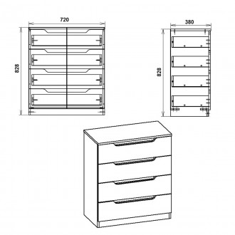Комод!
Если изделия, в выбранном вами цвете, не окажется на складе, в течение пя. . фото 11