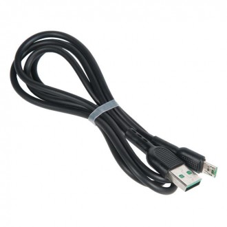 Кабель Hoco X33 USB — micro-USB 4A Vooc 6931474709141 чорний. Киев. фото 1 Кабель Hoco X33 USB — micro-USB 4A Vooc 6931474709141 чорний. Киев. фото 1