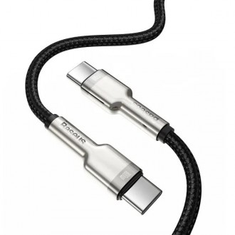 Кабель BASEUS Cafule Metal Cable Type-C to Type-C 2 метра 100W (20V 5A) CATJK-D0. Киев. фото 1 Кабель BASEUS Cafule Metal Cable Type-C to Type-C 2 метра 100W (20V 5A) CATJK-D0. Киев. фото 1