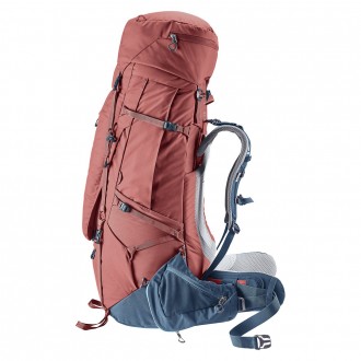 Рюкзак Deuter Aircontact X 80+15 SL - жіноча модель рюкзака для трекінгу. Для шу. . фото 6