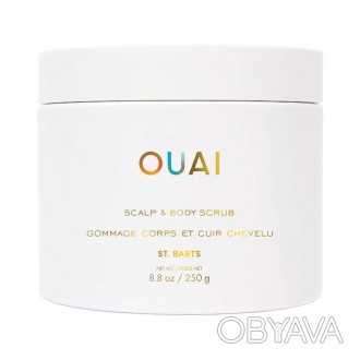 Скраб для шкіри голови та тіла OUAI St. Barts Scalp Body Scrub - цукровий скраб . . фото 1