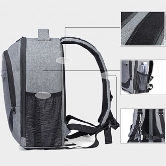 Рюкзак для фототехніки Sony універсальний водонепроникний Стильний універсальний. . фото 4