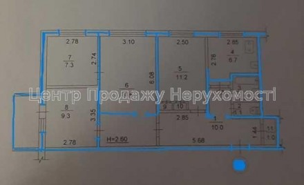 Центр Продажу Нерухомості продає 4 квартиру, під ремонт.
Номер оголошення на сай. . фото 6