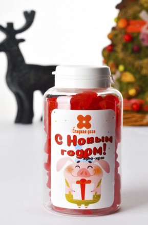 Солодка доза банку Новий рік gift. Київ. фото 1 Солодка доза банку Новий рік gift. Київ. фото 1