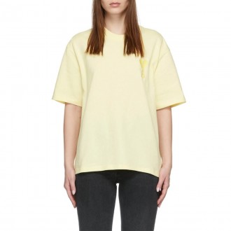 Футболка AMI Alexandre Mattiussi de Coeur T-Shirt Yellow S. . фото 2