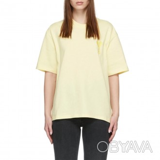 Футболка AMI Alexandre Mattiussi de Coeur T-Shirt Yellow S. . фото 1