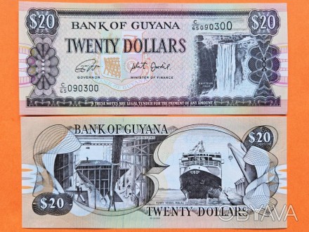 Гайана/Guyana 20 Dollars (2020) Pick 30 UNC No084. . фото 1