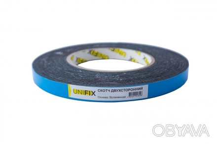 Скотч двухсторонний Unifix - 19 мм x 5 м вспененный. . фото 1