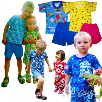 Детские трикотажные комплекты оптом и в розницу
Описание: футболка с коротким ру. . фото 1