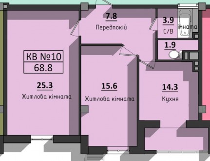 2-кімнатна квартира в ЖК Сокіл. 
Стати власником квартири без комісії в Одеськом. . фото 3