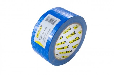 Лента армированная Unifix - 50 мм x 25 м синяя. . фото 3