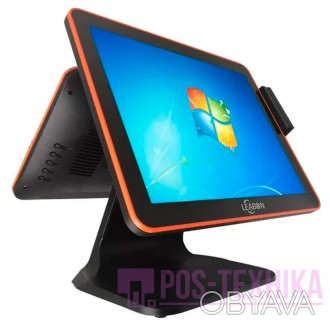 POS-термінал Leabon LB-W7-A2-C (Core i5, 4gb/128gb, 15"+15", ємнісний, MSR) Гарн. . фото 1