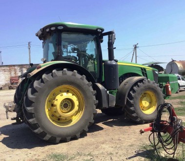 Трактор John Deere 8360R
2012 рік випуску
10500 мотогодин напрацювання
360 к.. . фото 5