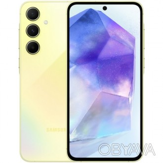 Смартфон Samsung Galaxy A55 5G A556B 8/256GB Lemon (SM-A556BZYCEUC) UA (Код това