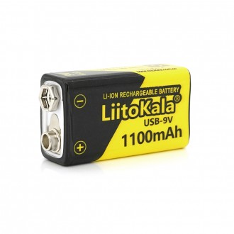 
	Описание: Аккумулятор LiitoKala 9V/1100mAh - это перезаряжаемая батарея NiMH, . . фото 2