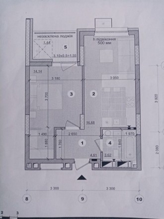 Однокімнатна квартира. 
Однокімнатна квартира ЖК Русанівська Гавань, вул. Маланю. . фото 7