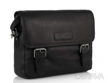 Мужская сумка планшет на плечо мессенджер HILL BURRY HB3343A. Стильный дизайн, ф. . фото 1
