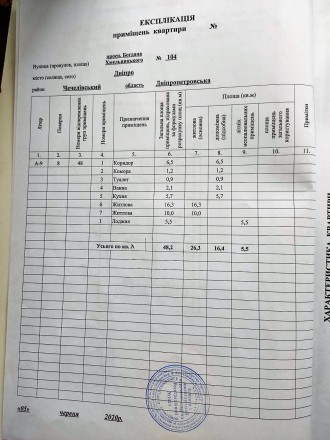 Продам 2-кв 12 квартал проспект Богдана Хмельницкого 104 р-н 152 Дивизии 8/9 кир. 12-Квартал. фото 4