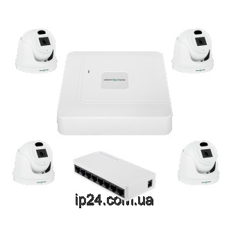 Комплект видеонаблюдения на 4 камеры GV-IP-K-W96/4 3MP. Киев. фото 1 Комплект видеонаблюдения на 4 камеры GV-IP-K-W96/4 3MP. Киев. фото 1