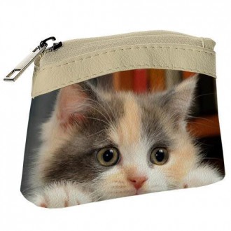 Кошелёк детский KID Милый котенок (EDKSH_ILI016_SBR) TM Presentville. Харьков. фото 1 Кошелёк детский KID Милый котенок (EDKSH_ILI016_SBR) TM Presentville. Харьков. фото 1