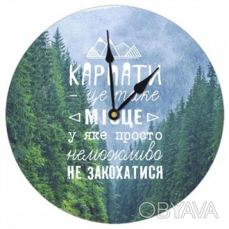 Настінні круглі годинники Діаметр: 36 см. Матеріал: дерево. Механізм (виробник S. . фото 1