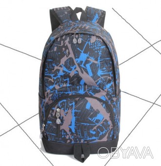 Рюкзак міський Sport Graffiti blue рюкзак Міський Sport Graffiti відрізняється б. . фото 1