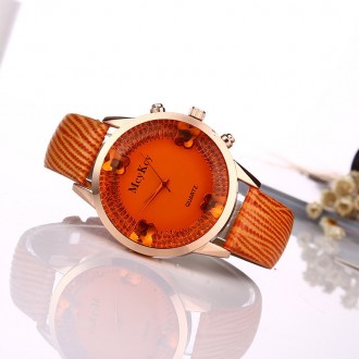 Часы наручные женские Gleam orange. Киев. фото 1 Часы наручные женские Gleam orange. Киев. фото 1