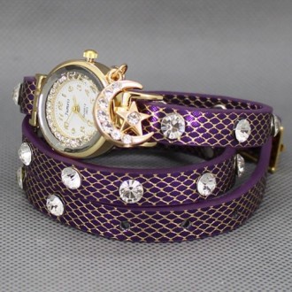 Часы женские Moon purple. Киев. фото 1 Часы женские Moon purple. Киев. фото 1