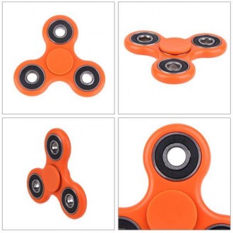 Спиннер-вертушка Hand Spinner Fidget Toy Splash orange
Спиннерами называют небол. . фото 3