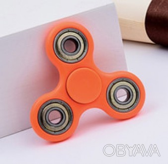 Спиннер-вертушка Hand Spinner Fidget Toy Splash orange
Спиннерами называют небол. . фото 1