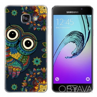 Чехол-накладка TPU Image Owl для Samsung Galaxy A3 2017/A320
Это идеальный аксес. . фото 1