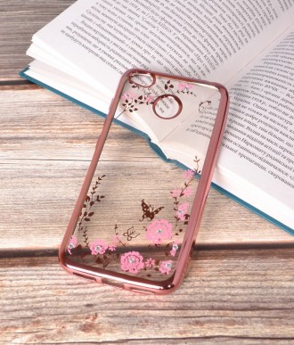 Чохол силіконовий TPU Glaze rose gold для Xiaomi Redmi 4X. Київ. фото 1 Чохол силіконовий TPU Glaze rose gold для Xiaomi Redmi 4X. Київ. фото 1