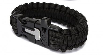 Браслет Paracord Flint-Fire black (з огнивом)
Браслет Paracord Flint-Fire green . . фото 3